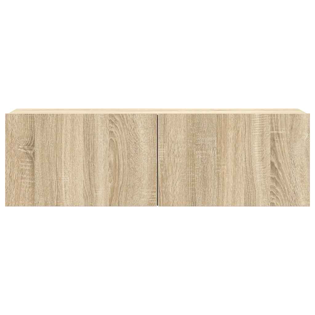 vidaXL Ensemble de meubles TV 7 pcs Bois d'ingénierie chêne sonoma
