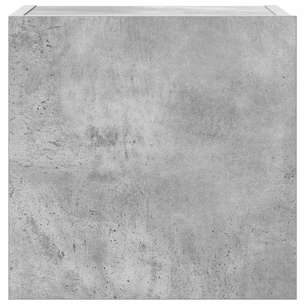 vidaXL Meuble TV 7 pcs Bois d'ingénierie Gris béton
