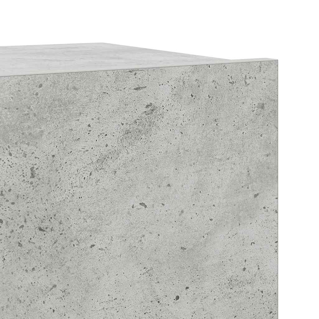 vidaXL Meuble TV 7 pcs Bois d'ingénierie Gris béton