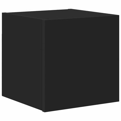 vidaXL Ensemble de 7 meubles TV noir en bois d'ingénierie