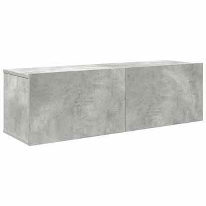 vidaXL Meuble TV 7 pcs Bois d'ingénierie Gris béton