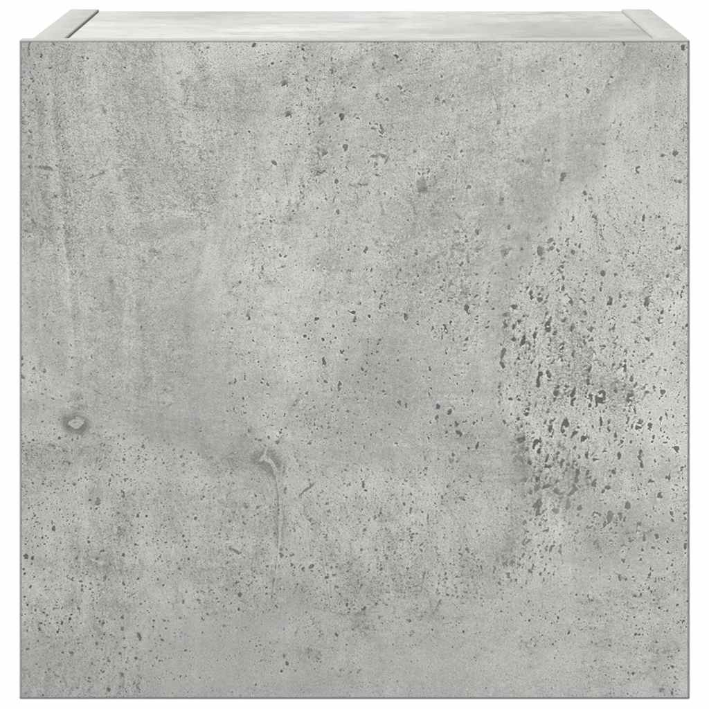 vidaXL Meuble TV 7 pcs Bois d'ingénierie Gris béton