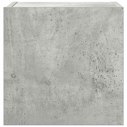vidaXL Meuble TV 7 pcs Bois d'ingénierie Gris béton