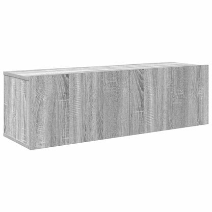 vidaXL Ensemble de meubles TV 7 pcs Aggloméré Gris Sonoma