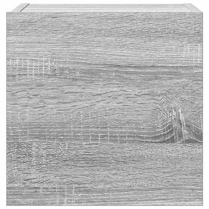 vidaXL Ensemble de meubles TV 7 pcs Aggloméré Gris Sonoma