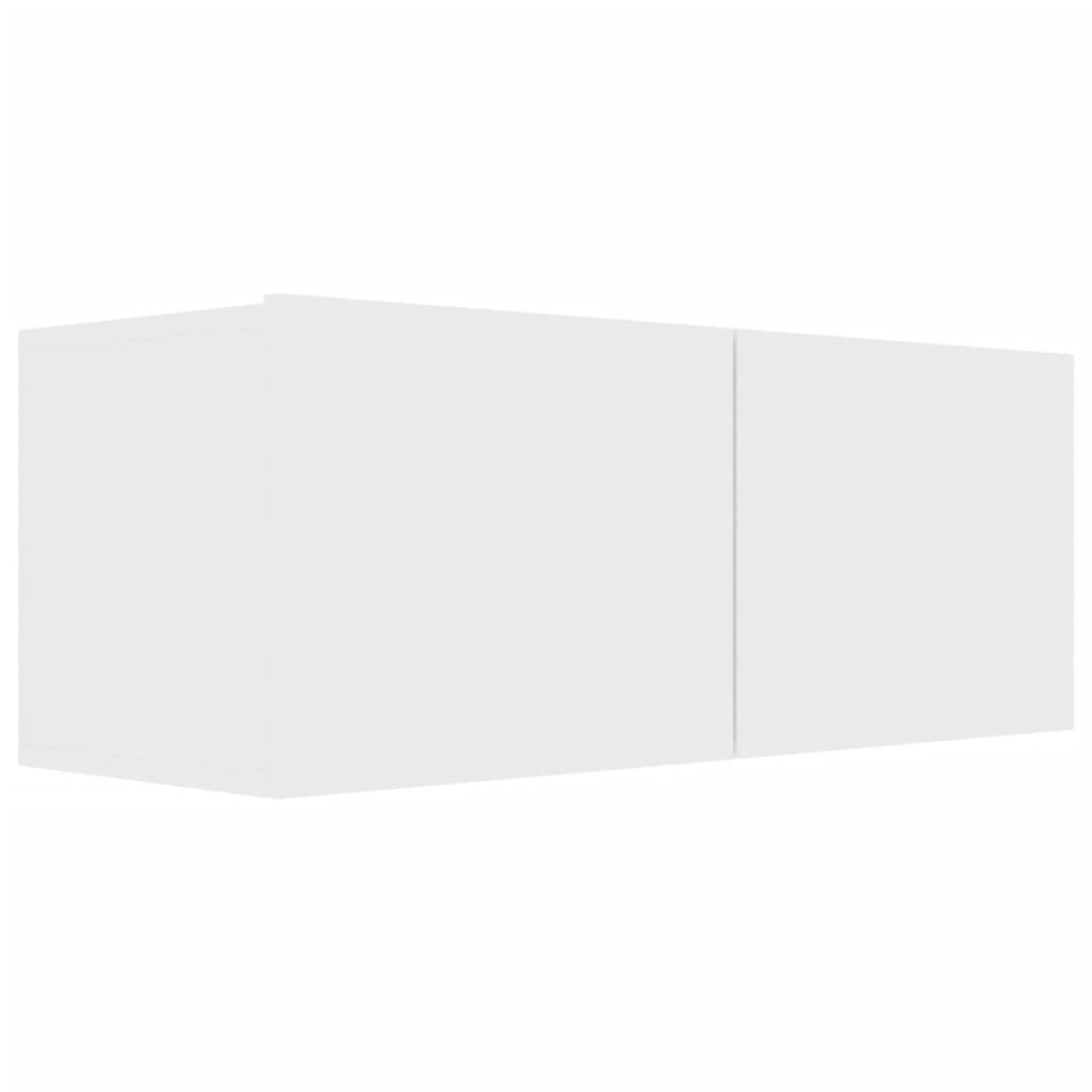 vidaXL Ensemble de 6 meubles TV blanc en bois d'ingénierie