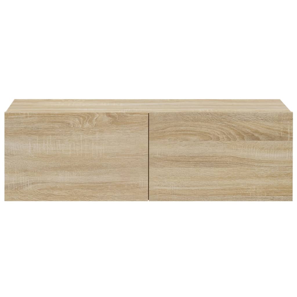 vidaXL 6-tlg. TV-Schrank-Set Sonoma-Eiche Holzwerkstoff