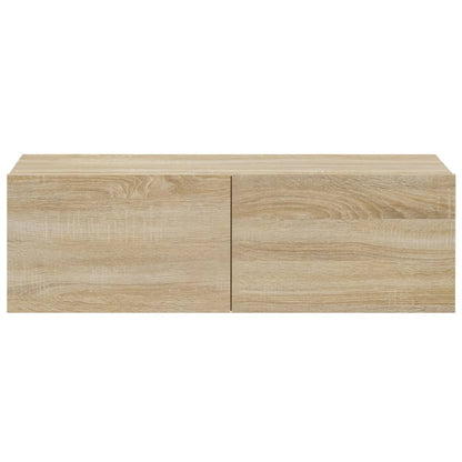 vidaXL 6-tlg. TV-Schrank-Set Sonoma-Eiche Holzwerkstoff