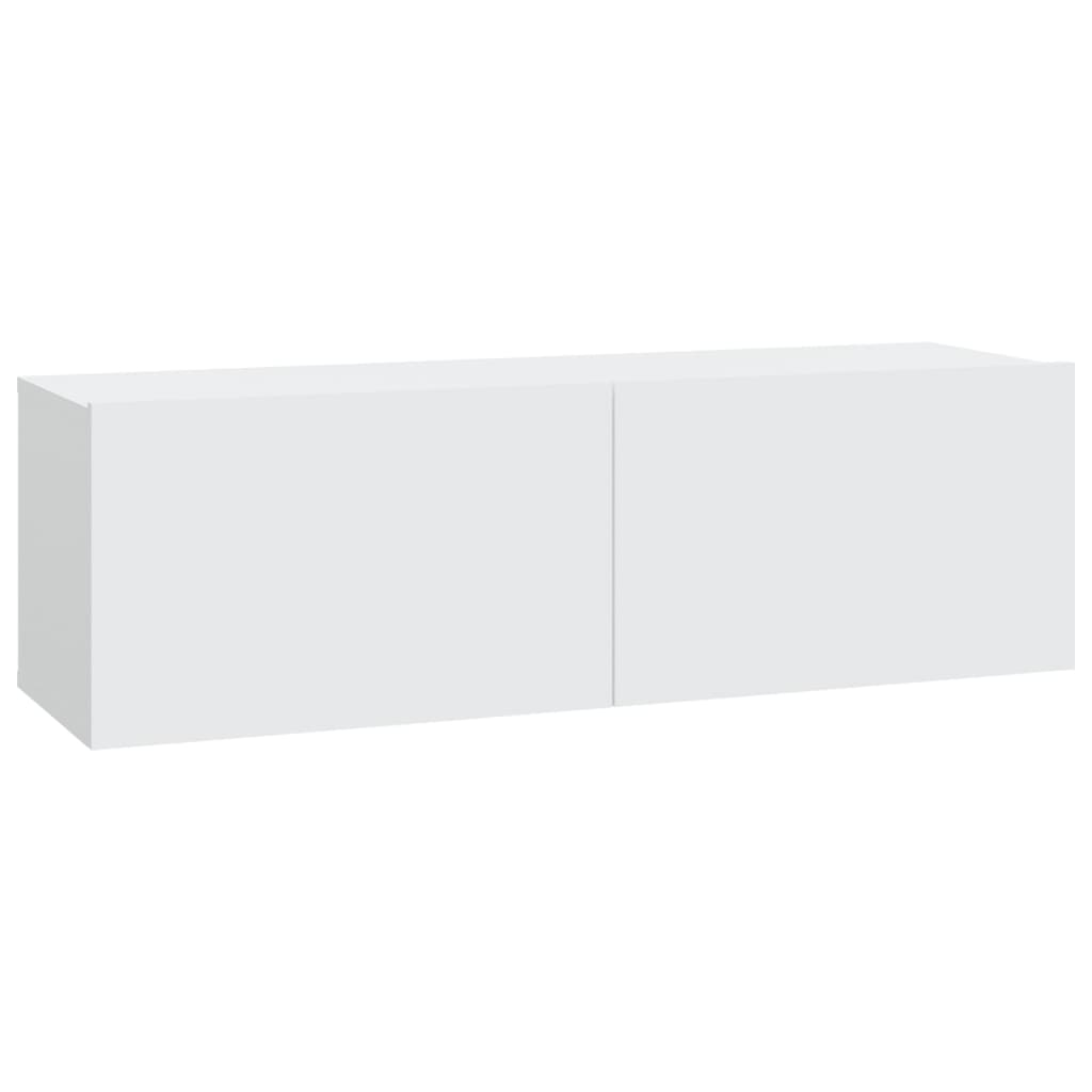 vidaXL Ensemble de 6 meubles TV blanc en bois d'ingénierie