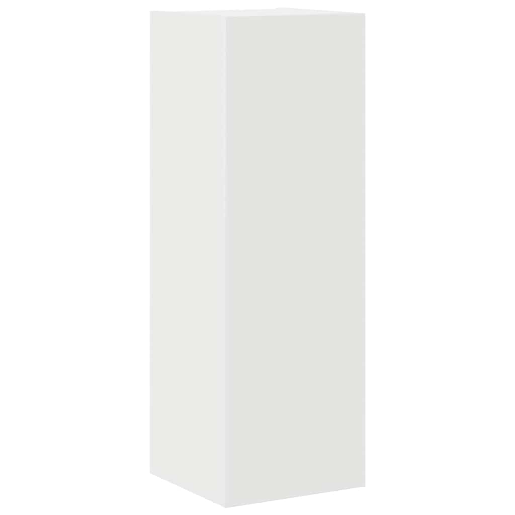 vidaXL Ensemble de 4 meubles TV Blanc Bois d'ingénierie