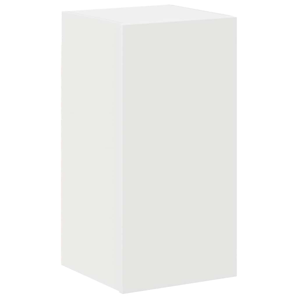 vidaXL Ensemble de 4 meubles TV Blanc Bois d'ingénierie