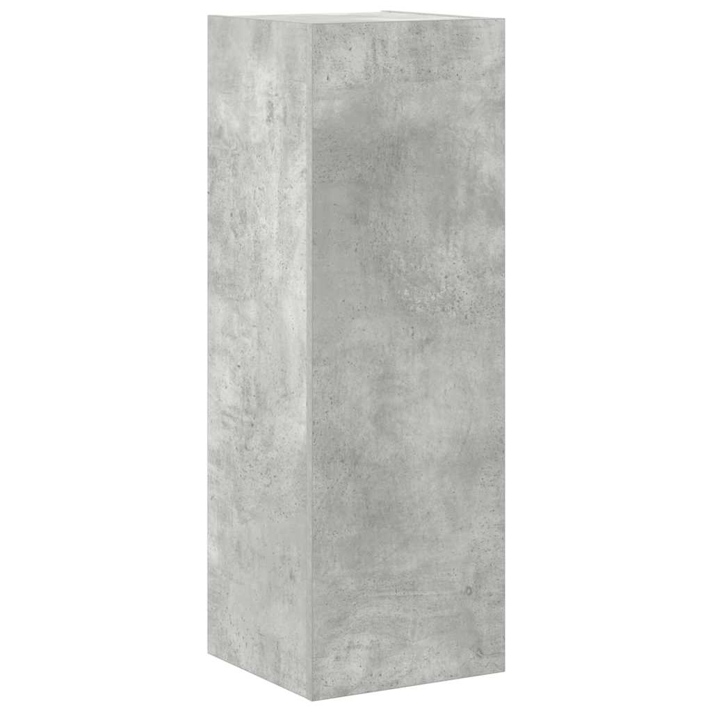 vidaXL Meuble TV 4 pcs Gris béton Aggloméré