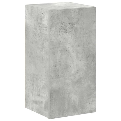 vidaXL Meuble TV 4 pcs Gris béton Aggloméré