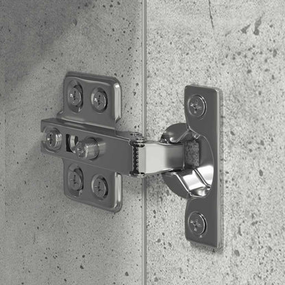 vidaXL Meuble TV 4 pcs Gris béton Aggloméré