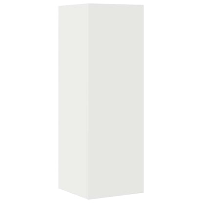vidaXL Ensemble de 4 meubles TV Blanc Bois d'ingénierie