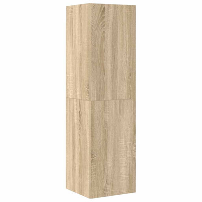 vidaXL Meuble TV 4 pcs Aggloméré Chêne Sonoma