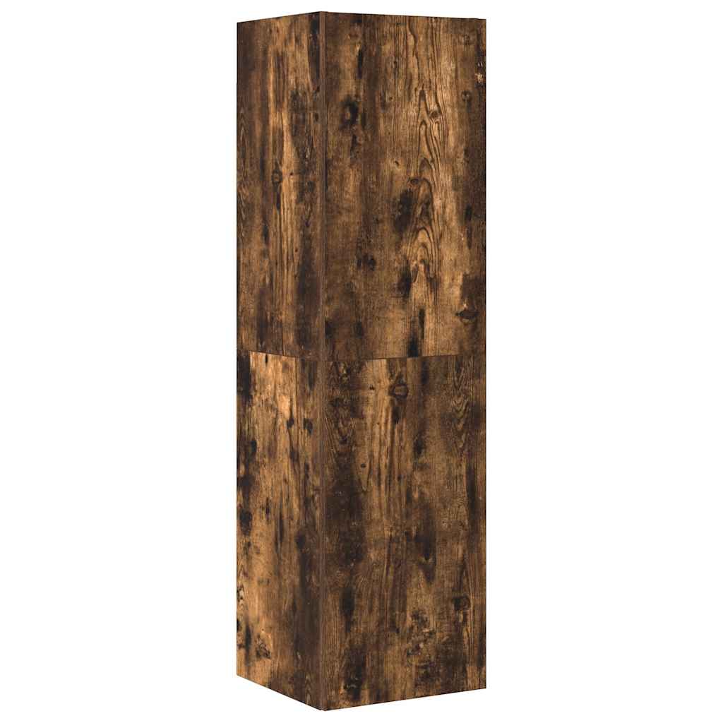 vidaXL 4-tlg. TV-Schrank-Set Räuchereiche Holzwerkstoff