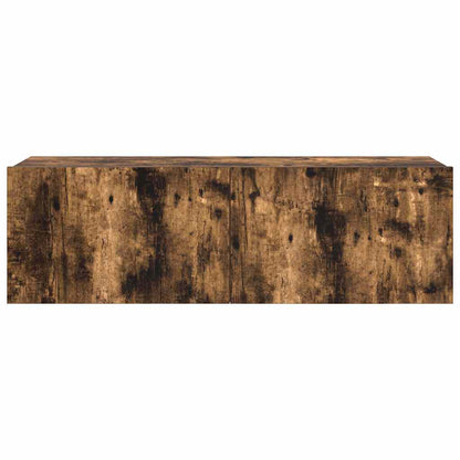 4-tlg. TV-Schrank-Set Räuchereiche Holzwerkstoff