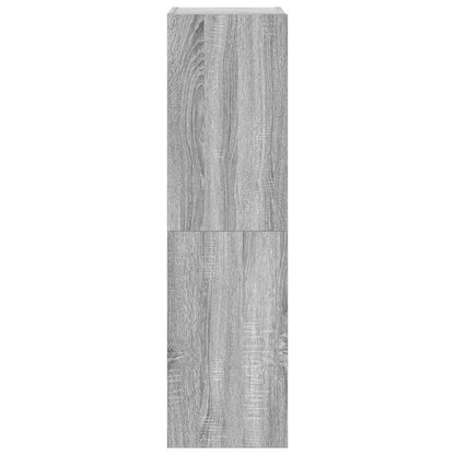 vidaXL 4-tlg. TV-Schrank-Set Grau Sonoma Holzwerkstoff