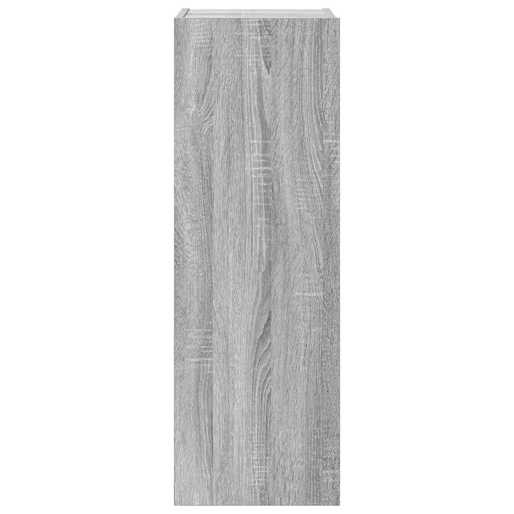 vidaXL 4-tlg. TV-Schrank-Set Grau Sonoma Holzwerkstoff