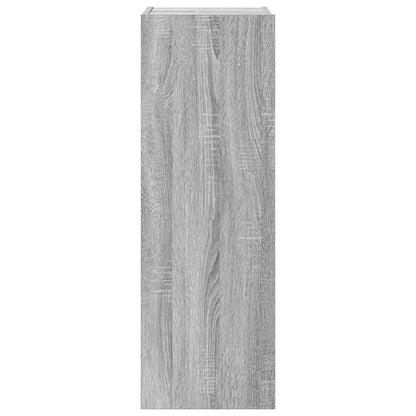 vidaXL 4-tlg. TV-Schrank-Set Grau Sonoma Holzwerkstoff