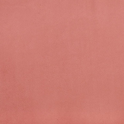vidaXL Esszimmerstühle 2 Stk. Rosa Samt