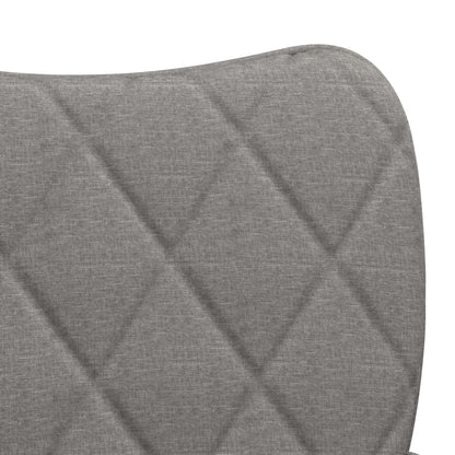 vidaXL Chaises de salle à manger 2 pcs Tissu Gris clair