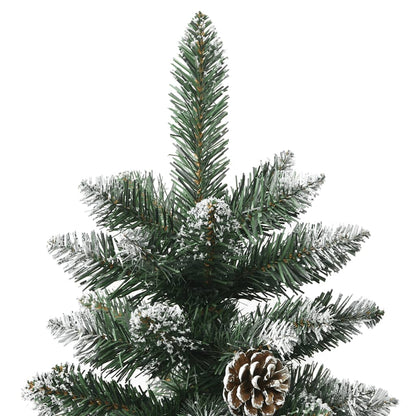 vidaXL Künstlicher Weihnachtsbaum mit Ständer Grün 240 cm PVC