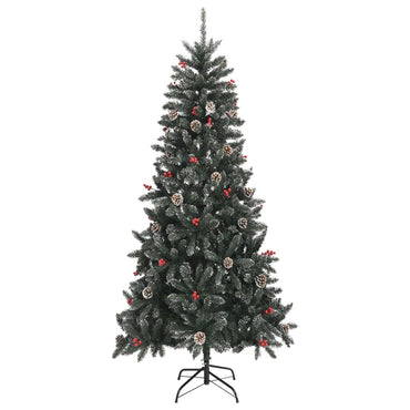 vidaXL Künstlicher Weihnachtsbaum mit Ständer Grün 240 cm PVC