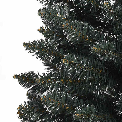 vidaXL Sapin de Noël artificiel sur pied Mince Vert 180 cm PVC