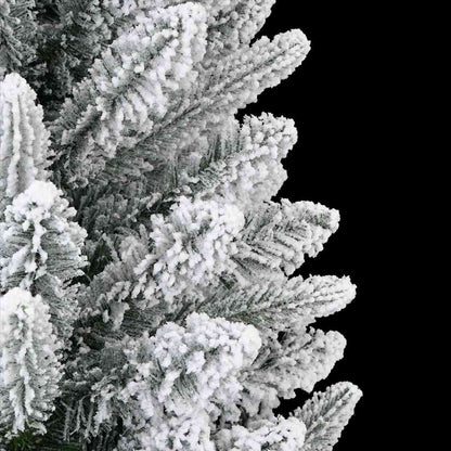 vidaXL Künstlicher Weihnachtsbaum Beschneit 120 cm PVC&PE