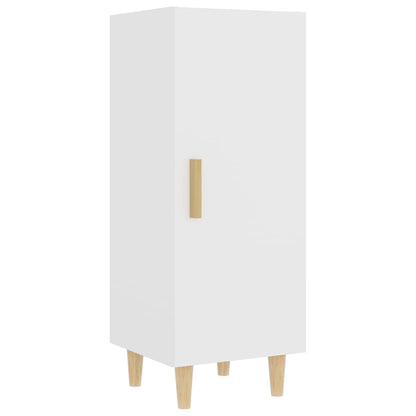 vidaXL Highboard Weiß 35x34x180 cm Holzwerkstoff