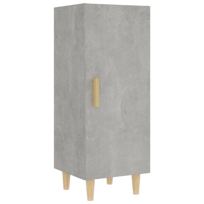 vidaXL Highboard Betongrau 35x34x180 cm Holzwerkstoff