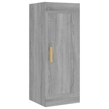 vidaXL Highboard Grau Sonoma 35x34x180 cm Holzwerkstoff