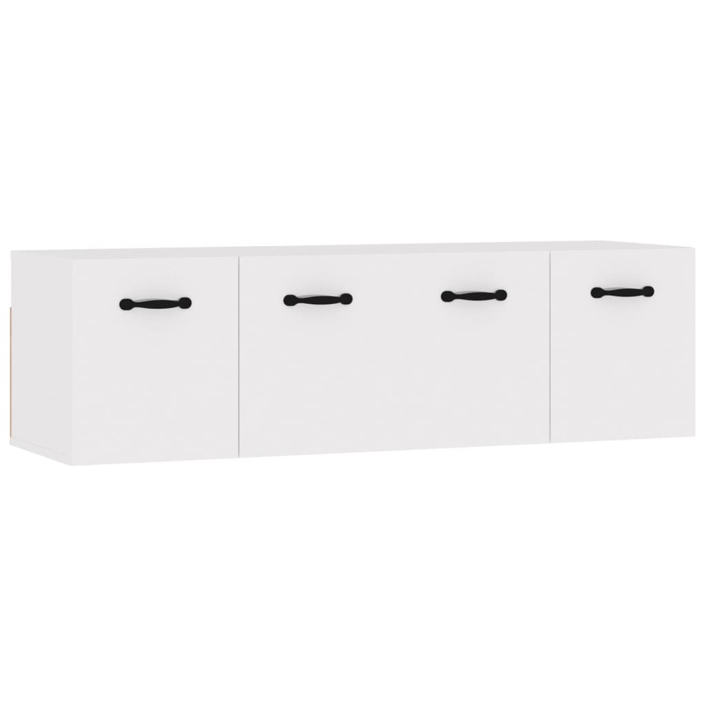 vidaXL Wandschränke 2 Stk. Weiß 80x35x36,5 cm Holzwerkstoff