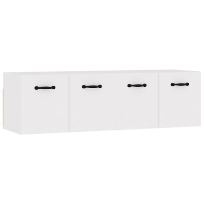 vidaXL Wandschränke 2 Stk. Weiß 80x35x36,5 cm Holzwerkstoff