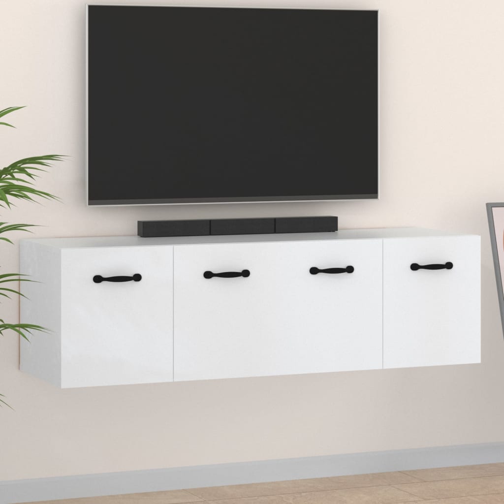 vidaXL Wandschränke 2 Stk. Weiß 80x35x36,5 cm Holzwerkstoff