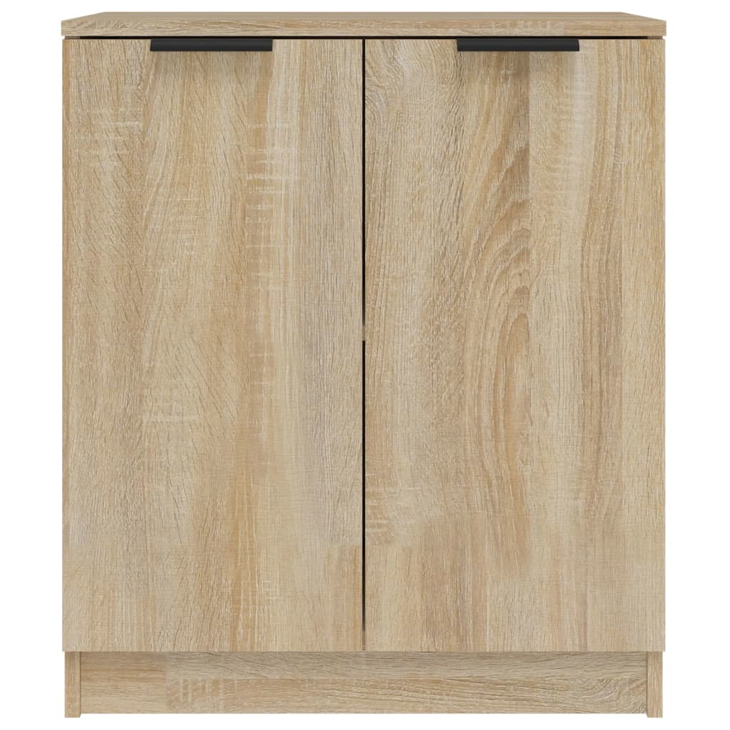 vidaXL Commodes 2 pcs Chêne Sonoma 60x30x70 cm Bois d'ingénierie