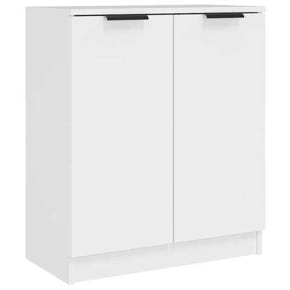 vidaXL Ensemble de 3 buffets blanc en bois d'ingénierie