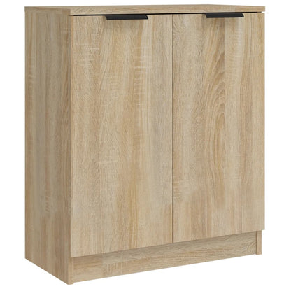 vidaXL Bahut 3 pièces aspect chêne Sonoma Aggloméré