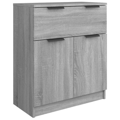 vidaXL Enfilade 3 pcs Gris Sonoma Bois d'ingénierie