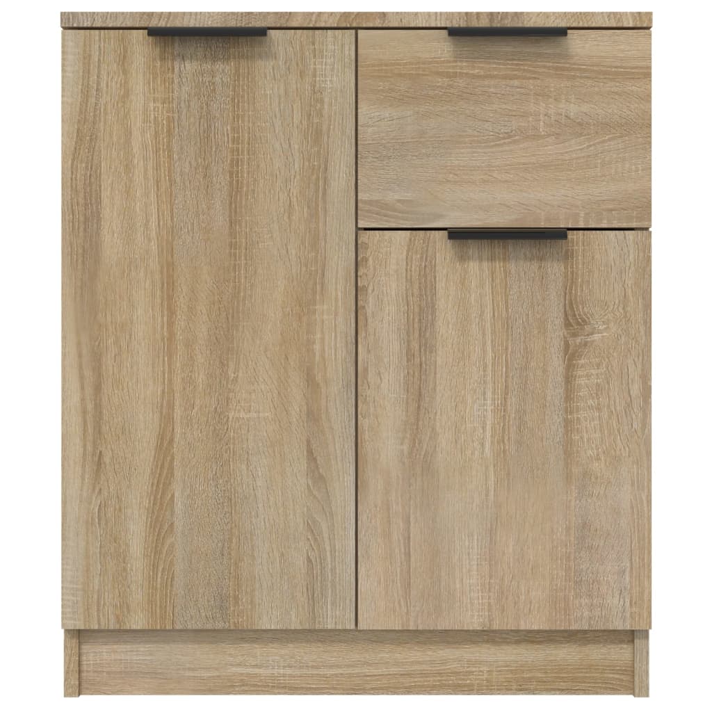 vidaXL Commodes 2 pcs Chêne sonoma 60x30x70 cm Bois d'ingénierie