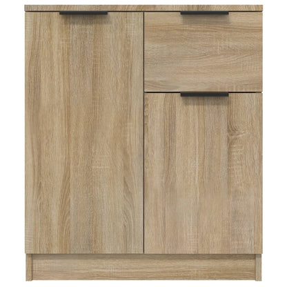 vidaXL Commodes 2 pcs Chêne sonoma 60x30x70 cm Bois d'ingénierie
