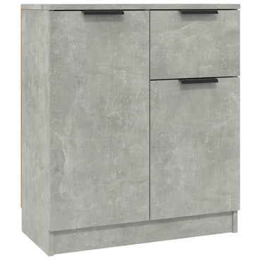 vidaXL Sideboards 2 Stk. Betongrau 60x30x70 cm Holzwerkstoff