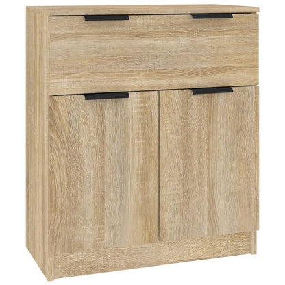 vidaXL Sideboards 3 Stk. Sonoma-Eiche Holzwerkstoff