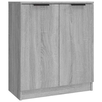 vidaXL Buffets 3 pcs. gris Sonoma bois d'ingénierie