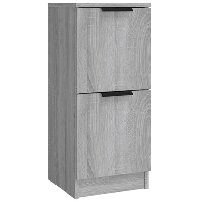 vidaXL Buffets 3 pcs. gris Sonoma bois d'ingénierie