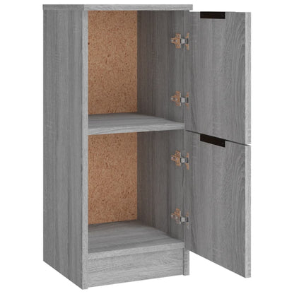 vidaXL Buffets 3 pcs. gris Sonoma bois d'ingénierie