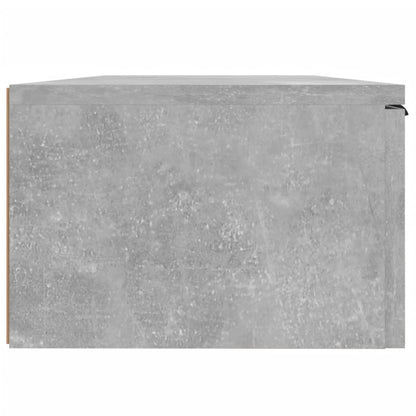 vidaXL Wandschränke 2 Stk. Betongrau 68x30x20 cm Holzwerkstoff