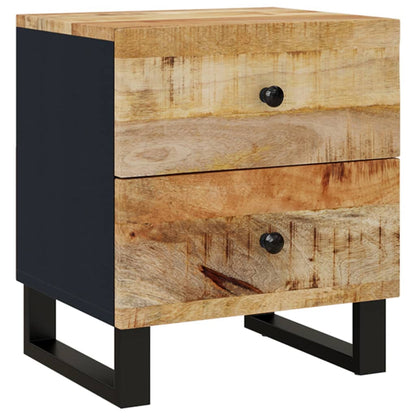 vidaXL Nachttisch 40x33x46 cm Massivholz Mango